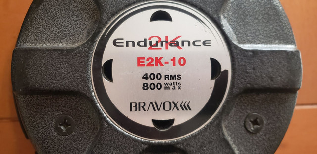 Bravox Endurance 2K 10" 400RMS Subwoofer alto falante - Foto 2