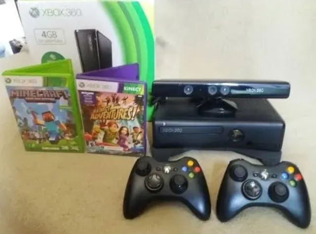 Ex Box 360 Desbloqueado Com Kinect