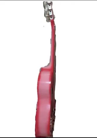 Violão vermelho e rosa - Foto 3