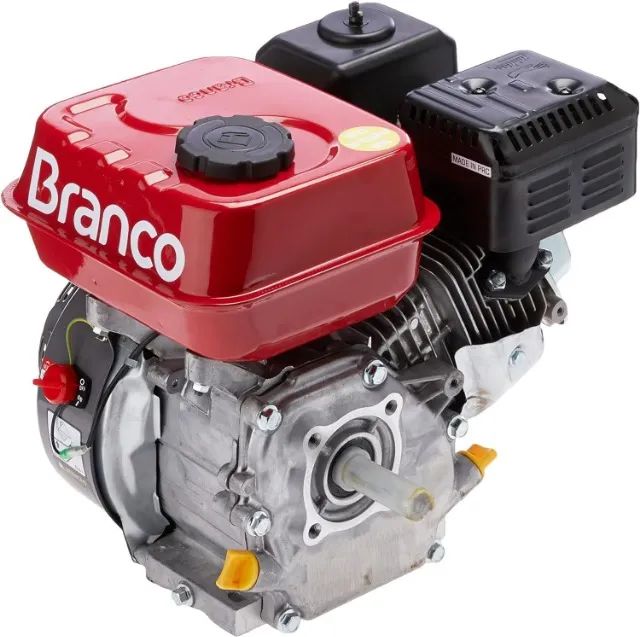 Motor à Gasolina 6,5CV 4 Tempos B4T-6.5H Partida Manual - Branco - Foto 2