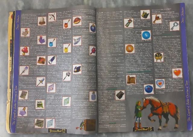 Revista Gamers Book Zelda Ocarina Of Time Detonado Raro