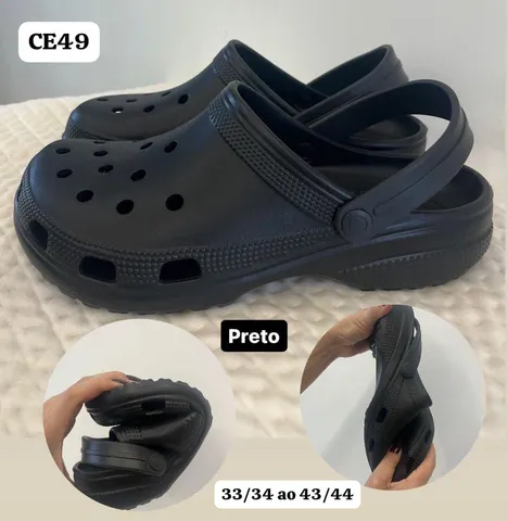 Crocs nuvem, atacado e varejo entrega com taxa