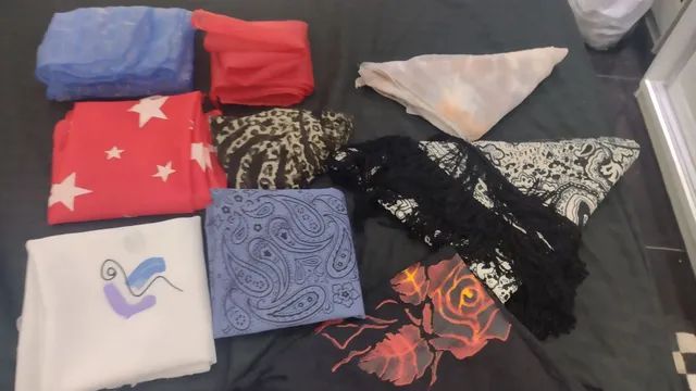 Lote de lenços usado em ótimo estado - Foto 4