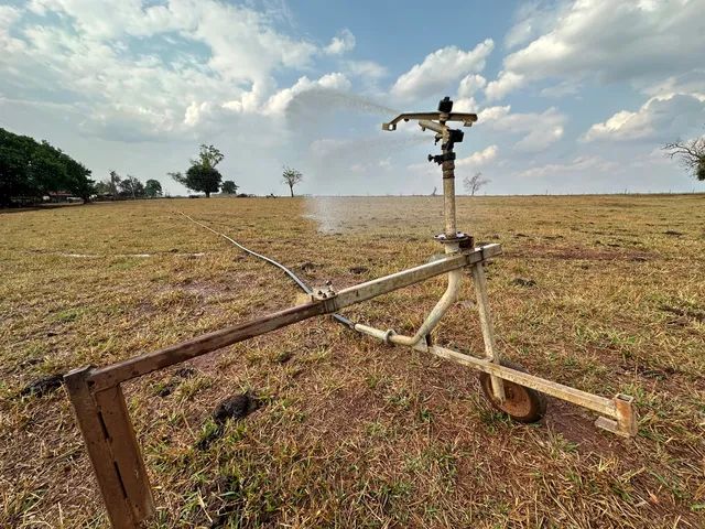 Carretel e motor de irrigação  - Foto 5