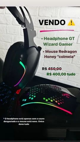 Combo Gamer Redragon S125 com Teclado Mecânico, Mouse e Headset