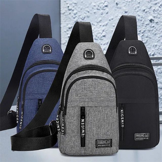 Mini Mochila Bolsa de Ombro Peito Transversal Tiracolo