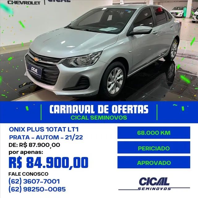 Chevrolet Onix 1.0 LT - Cical Seminovos Goiânia