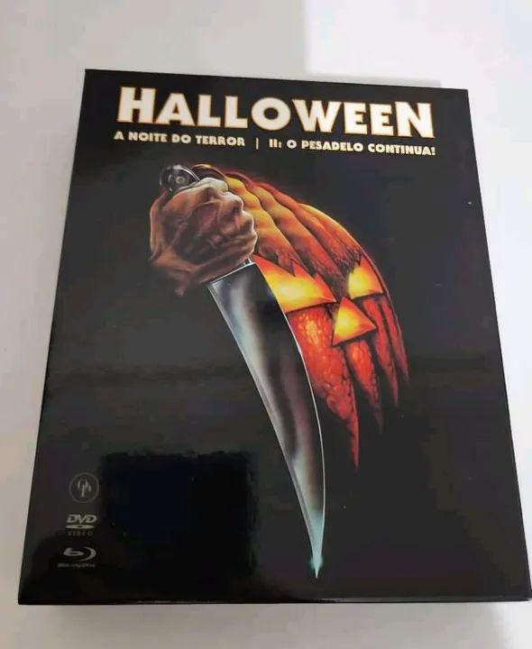 Box blu-ray Halloween 1 & 2 Obras Primas