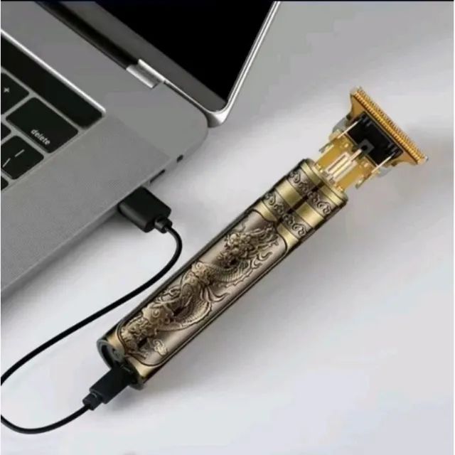 Maquina de Cortar Cabelo Profissional lukton Lfj -3018 - Foto 2
