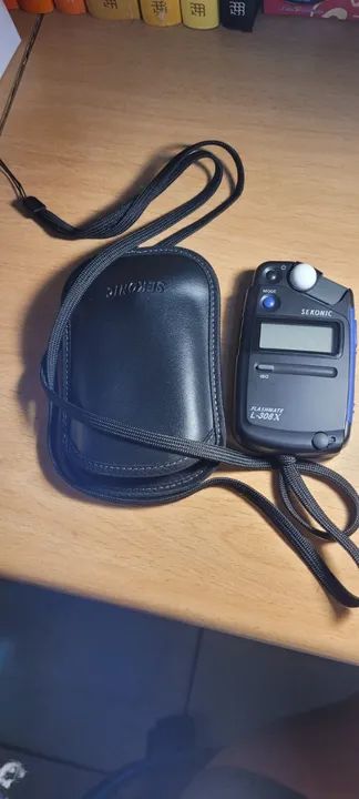 FLASHMATE L-308X - Preto/Azul Sekonic - Foto 2