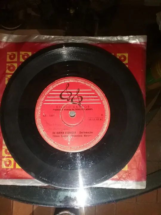 VINIL SILVIO SANTOS - SAMBA DO CORINTHIANS  - Foto 2
