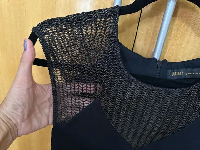Vendo vestido preto forrado - Foto 3