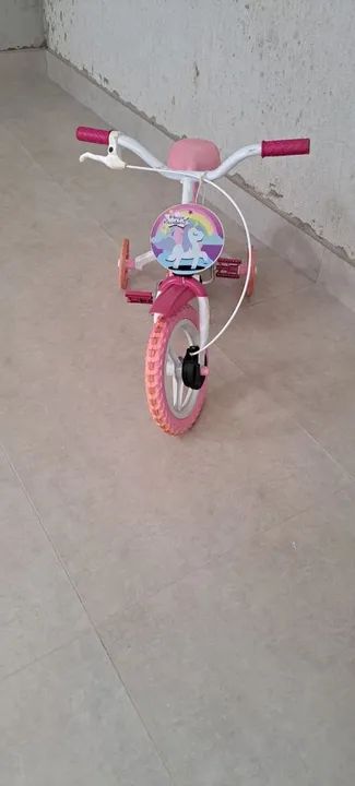 Bicicleta Infantil Aro 12 - Unicórnio - Foto 3