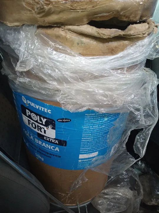 Cola Branca PVA Polyfort Extra 50kg - PULVITEC-IA010