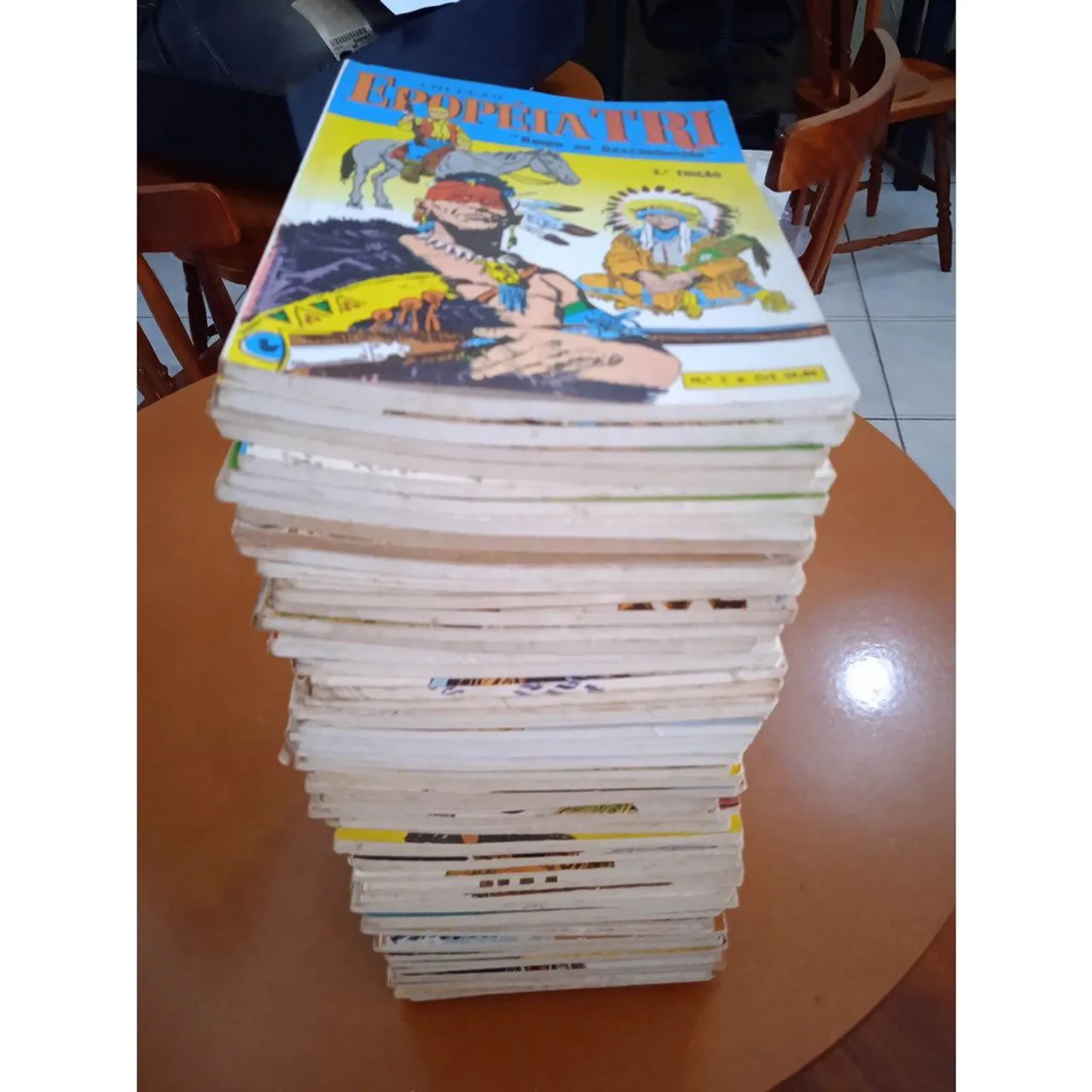Coleção epopéia tri revistas antigas