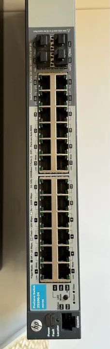 Switch HP Procurve (gerenciavel) 24 Portas - Modelo 2510G-24  - Foto 3