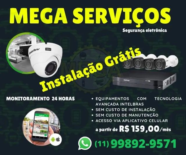 CÂMERAS SEM CUSTO DE INSTALAÇAO