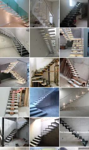 Escada pré moldada em viga central alto padrão  - Foto 2