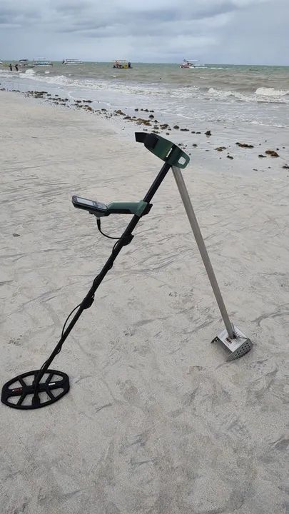 Achar aliança na praia de Japaratinga, Detectorista - Foto 2