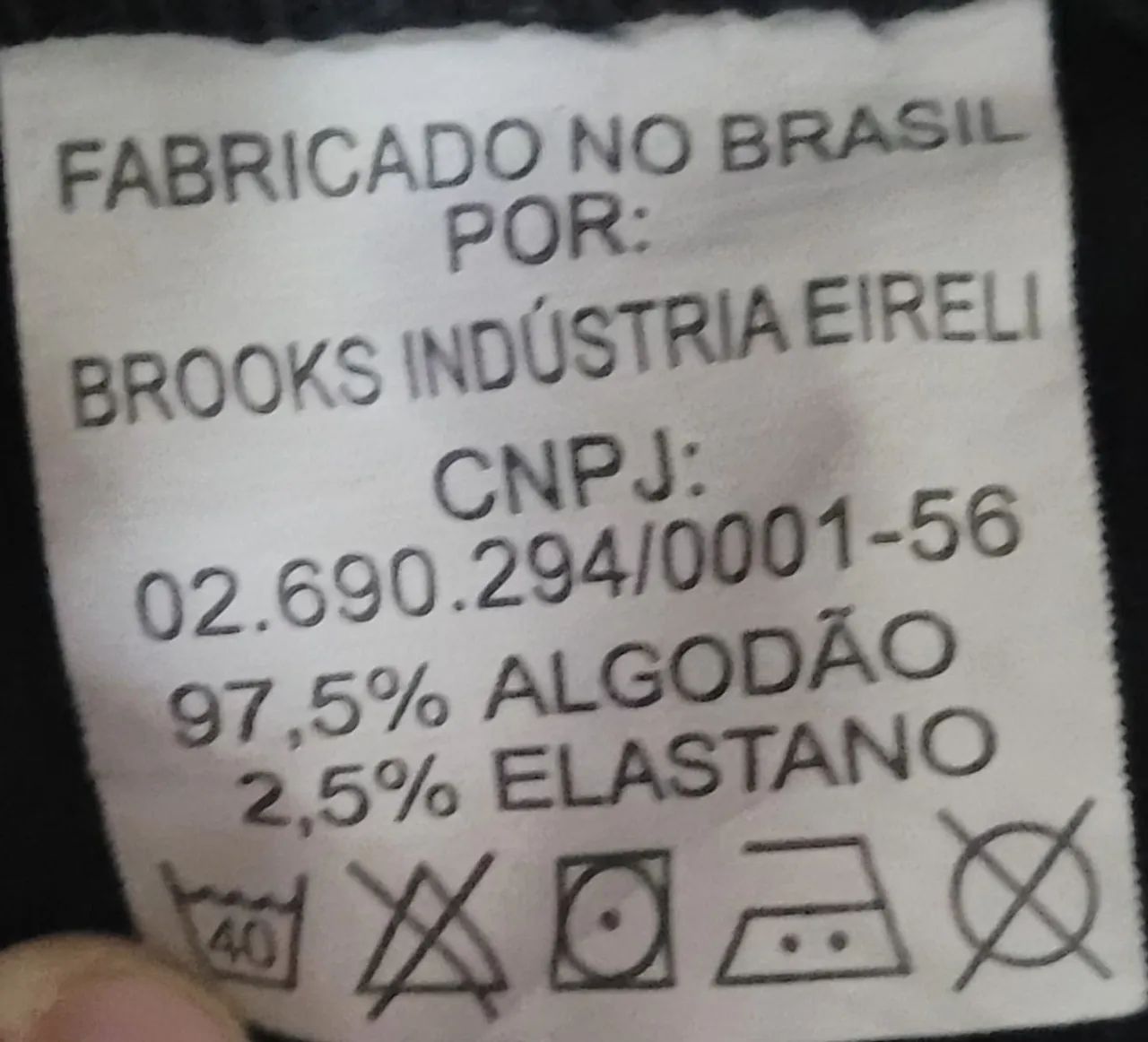 Short Masculino - Preto algodão (Novo). - Foto 4