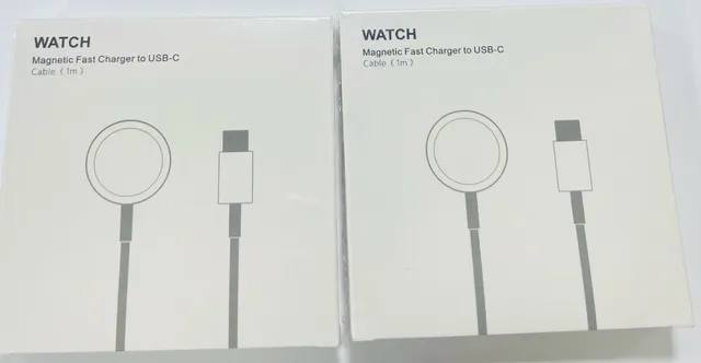 Cabo Carregador Magnético Usb-c Apple Watch 2,3,4,5,se,6,7,8
