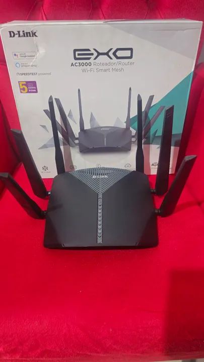 Roteador Wi-Fi D-Link EXO AC3000 - Smart Mesh