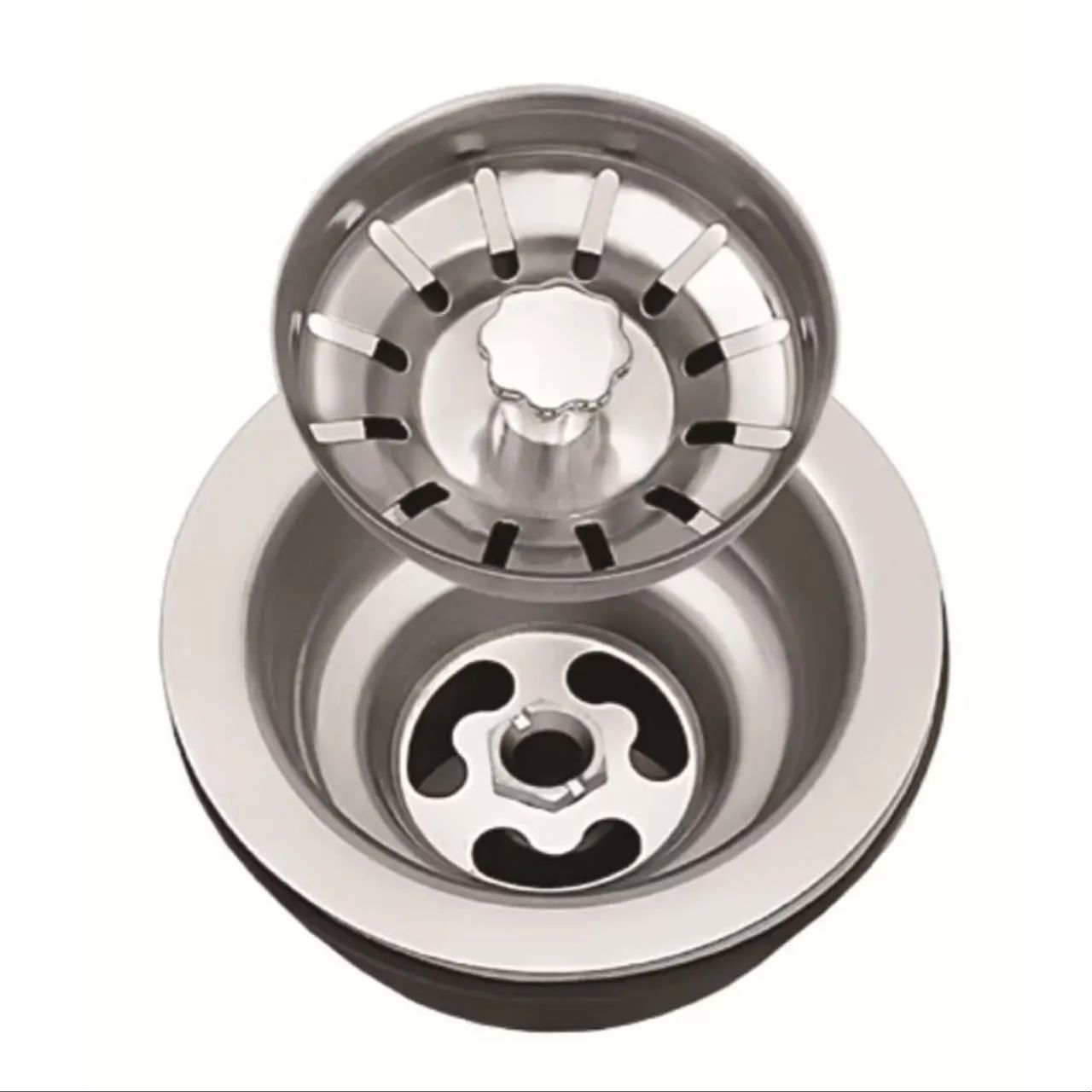 2 unid de Válvula De Escoamento Para Cozinha Standard 3.1/2'' Docol