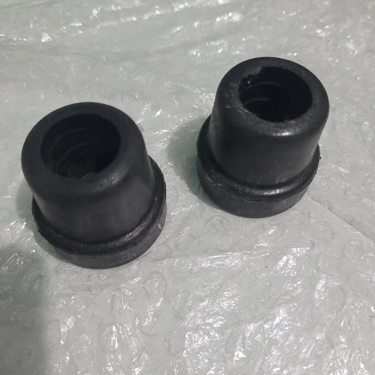 Pés de Borracha reforçado para muletas