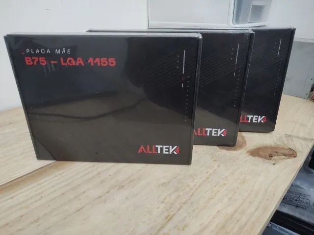 Placa Mãe B75 - LGA 1155 ALLTEK NOVO LACRADO FRETE GRÁTIS PARA MACEIÓ - Foto 2