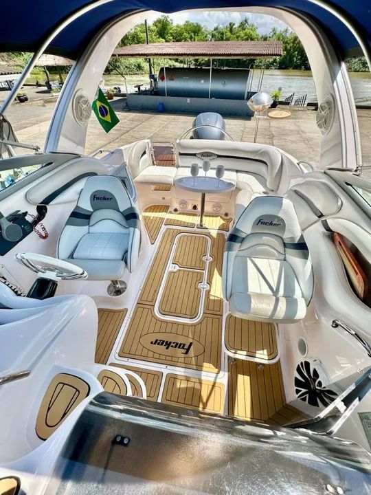 Focker 255 Ano 2011 x1 Mercury v8 250 HP 2024 ñ Phantom Triton Fs Ventura - Foto 4