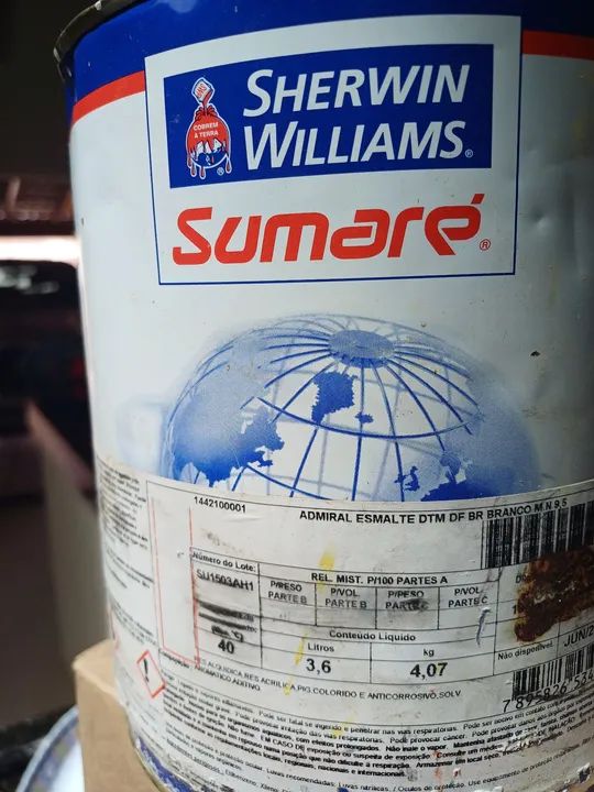 Tinta Sherwin Williams Sumare 3,6 Litros Branco