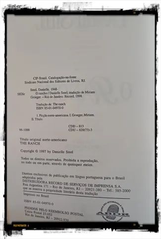 Livro: O rancho - Danielle Steel  - Foto 3