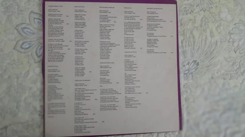 LP CARNAVAL DE FUBA e as Muriçocas do Miramar 91 - FUBA - Foto 3