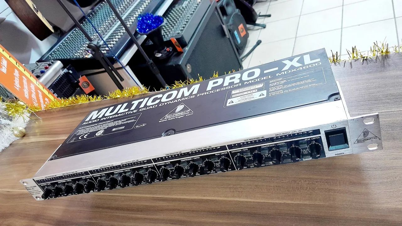 Processador Behringer Multicom Pro-XL MDX4600 compresor - Foto 2
