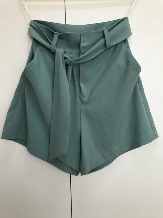 Shorts de alfaiataria Maria Valentina - Foto 3