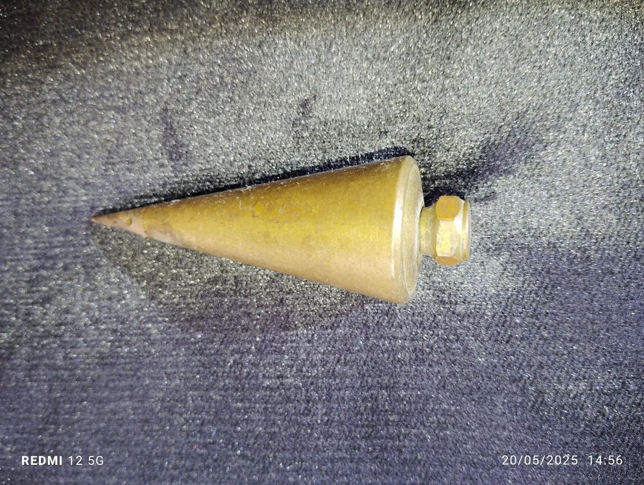 Prumo de bronze para Construção Civil