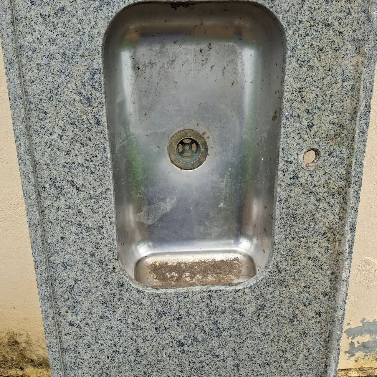 Pia de cozinha de granito cinza64840819798914120