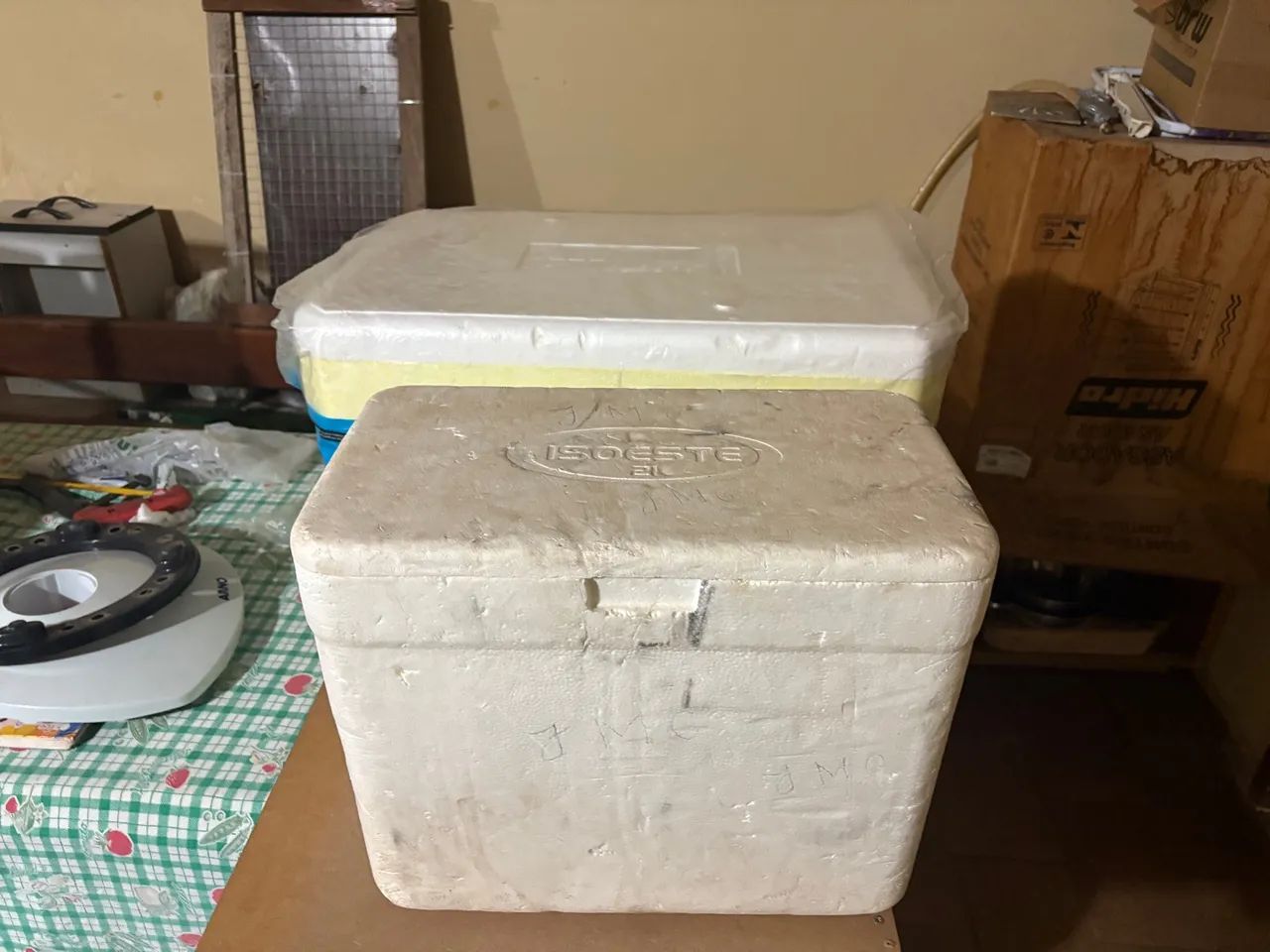 Duas Caixas Térmicas de Isopor  - Foto 2