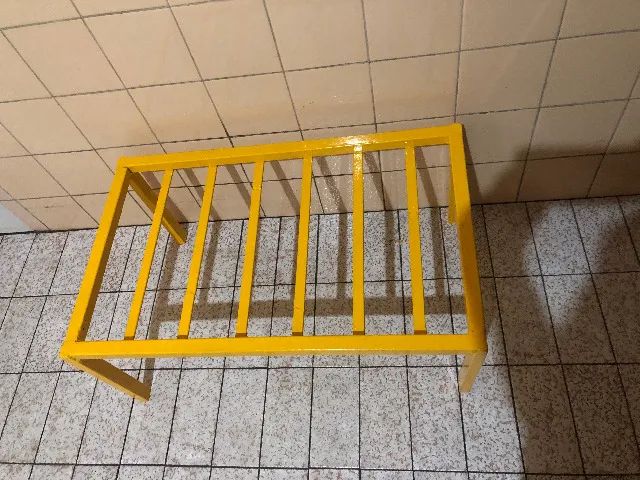 MESA EM AÇO E ACRILICO PARA PET PORTE GRANDE