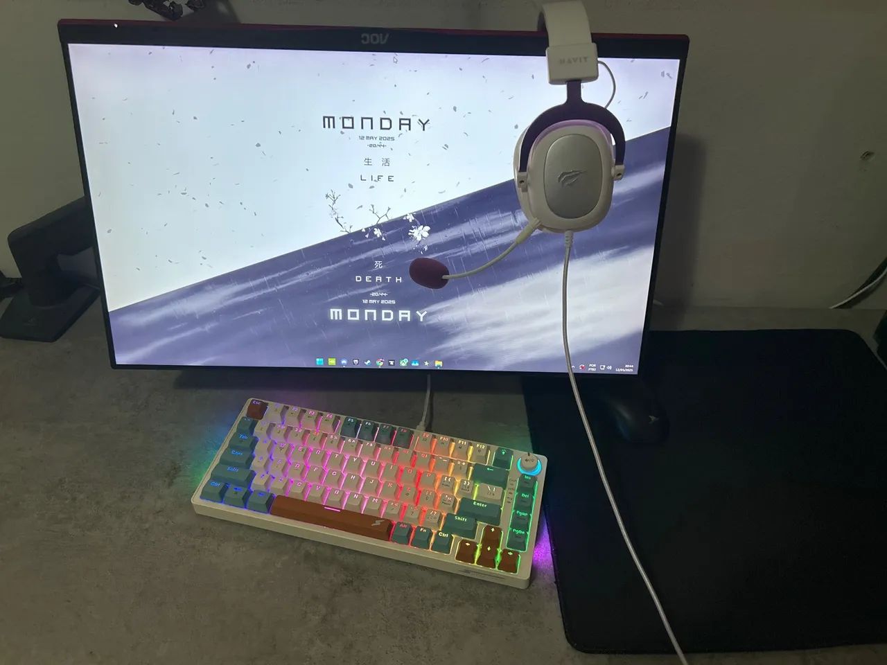 Setup gamer completo (tudo que está na foto vai junto) negociável