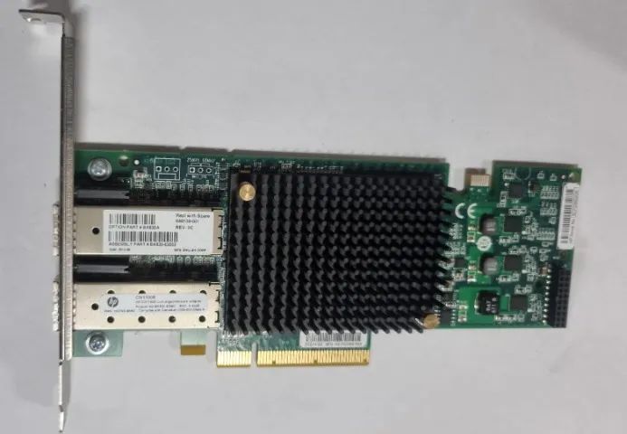 Placa de rede hp cn1100e 10gb sfp+dual port