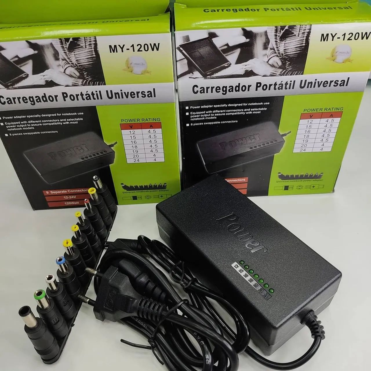 Fonte para notebook Universal novos com garantia 