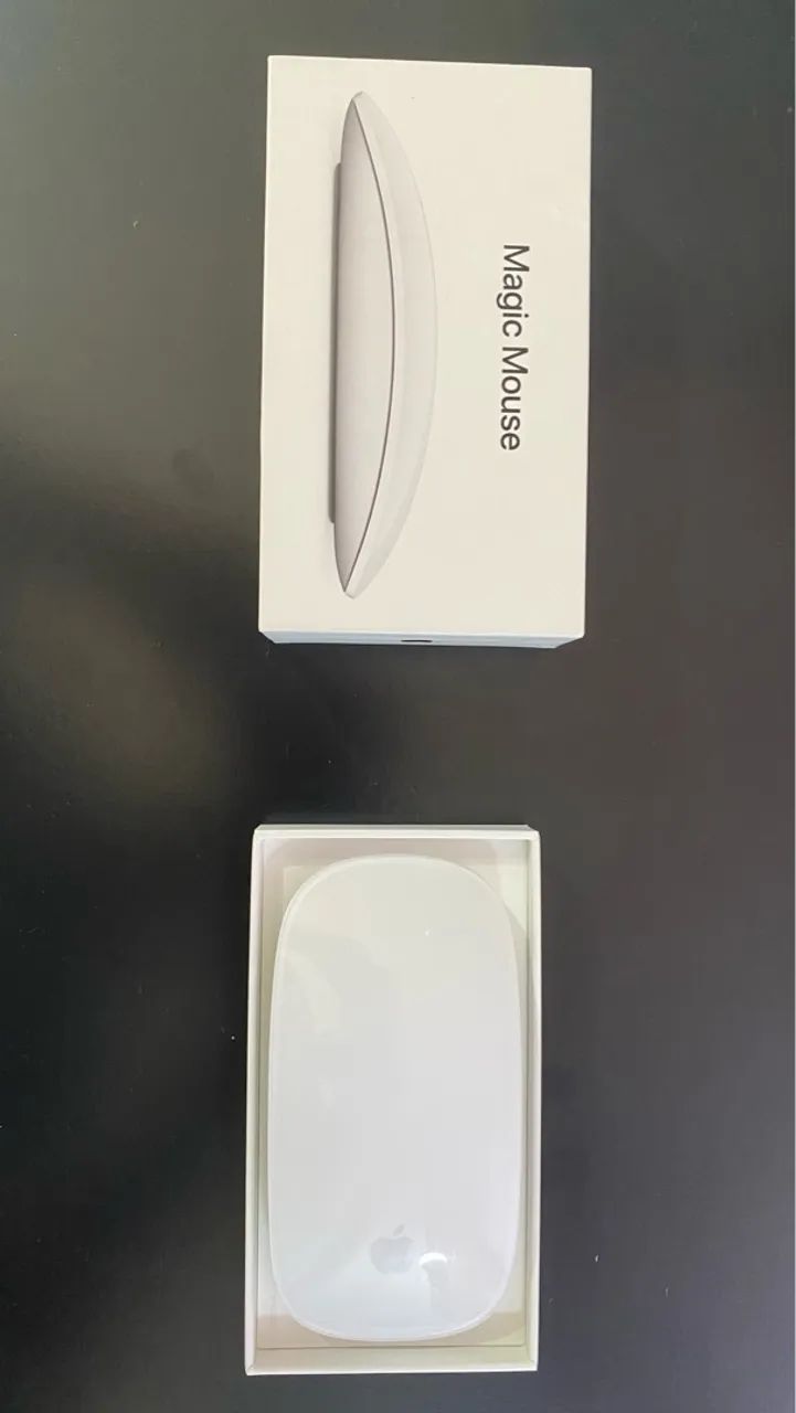 Mouse sem fio Apple Magic Mouse 2 - Branco - Foto 4