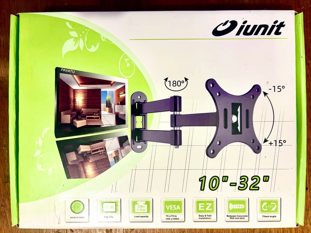 Suporte Articulado para TV/Monitor 10" a 32" - Padrão VESA - Até 10kg