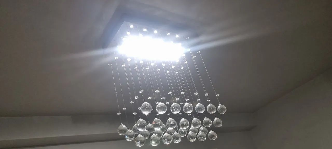 Lustre de Cristal Moderno