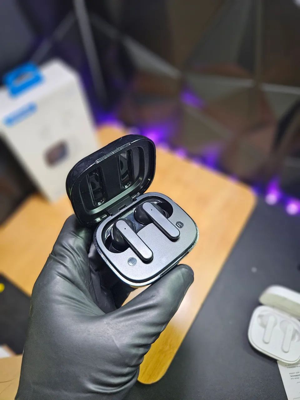 Fone de ouvido TWS Wisme WT-7 com ANC - Foto 4
