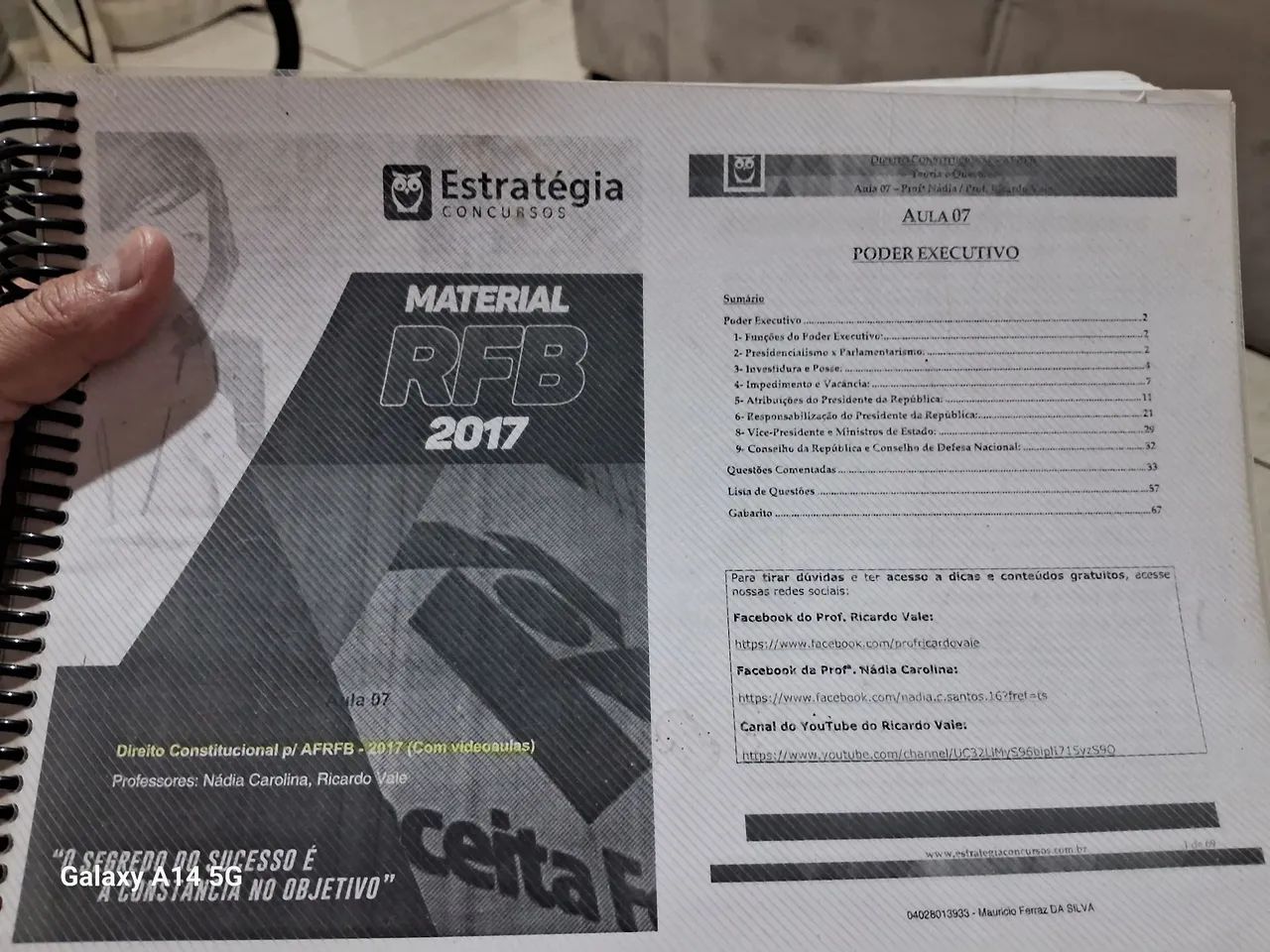 Material RFB 2017 - Direito Constitucional