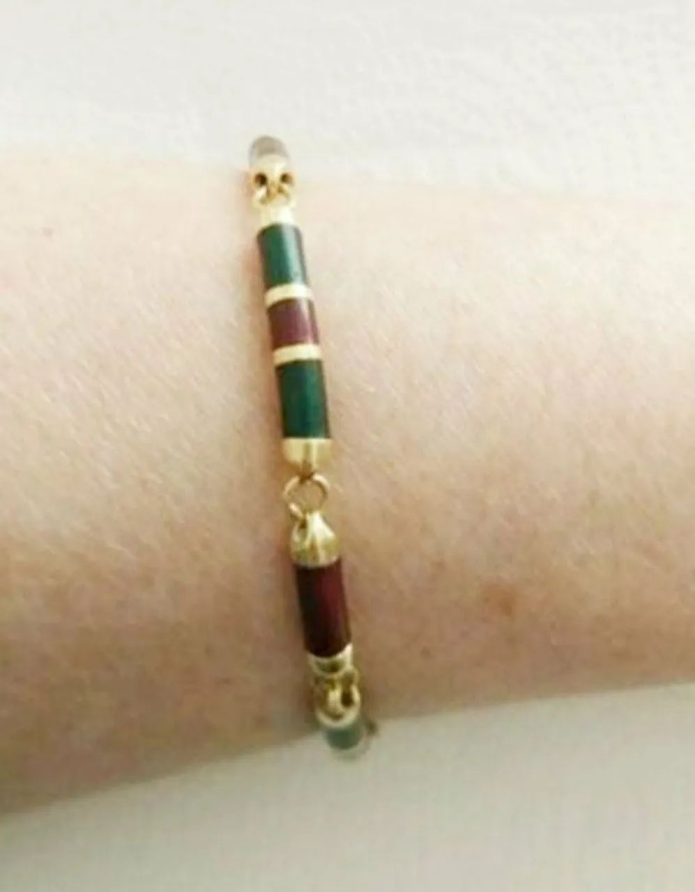 PULSEIRA ITALIANA, EM OURO AMARELO 18K(750), MACIÇO.  - Foto 2