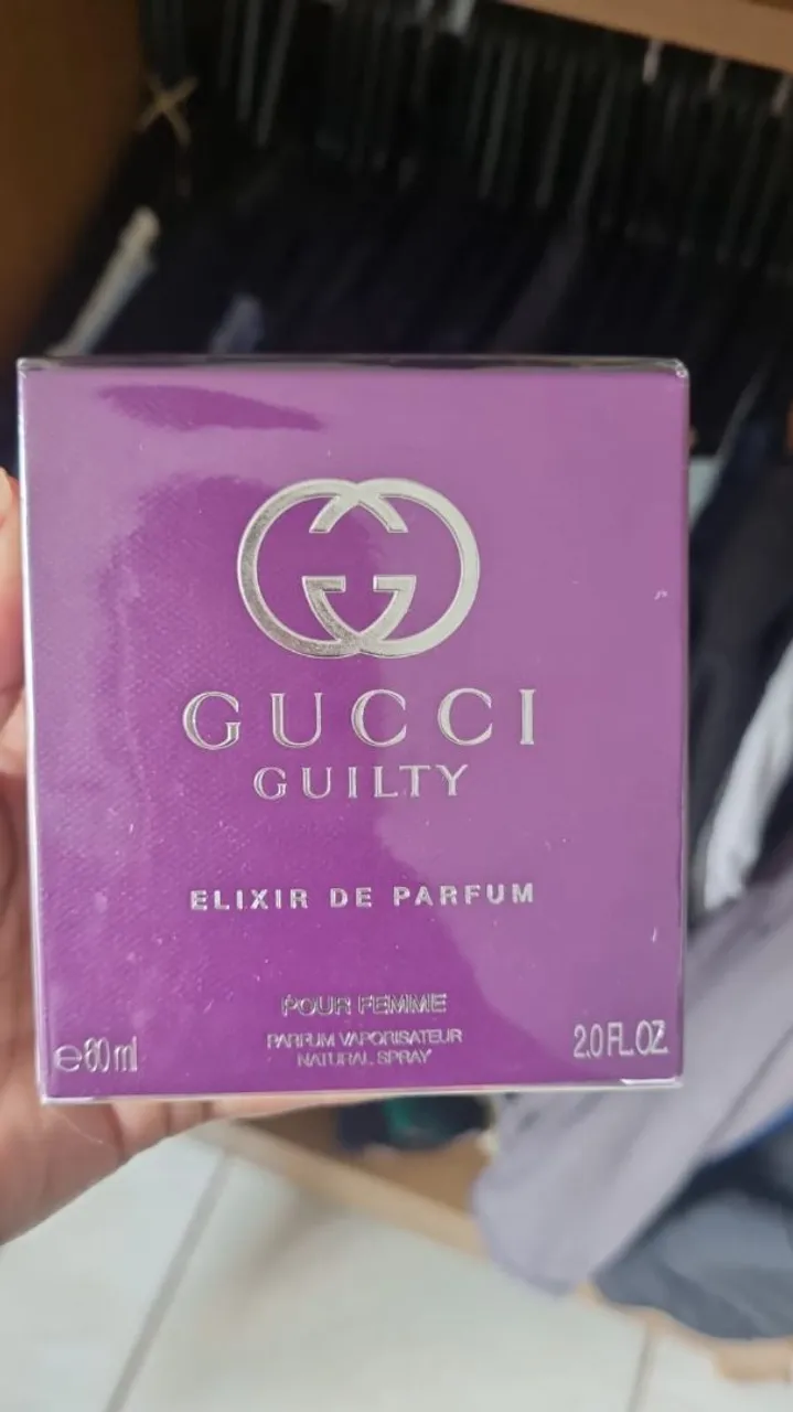 Nunca usei lacrado Gucci Guilty Elixir de Parfum Pour Femme 60ml