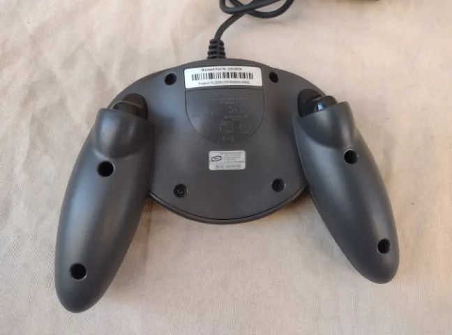 Controle Joystick Original Microsoft Sidewinder Usb Para Pc - Foto 4